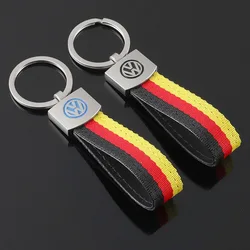Car Key Chain Keyring Auto Accessories For Volkswagen VW Eos Golf GTI Passat Touareg Jetta Beetle Polo Up Tiguan Touran Touareg