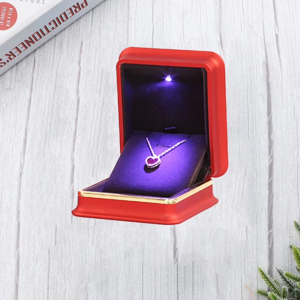 Jewelry Box Large Necklace Earring Storage Case Organizer Display Durable Travel Gift Birthday Christmas Wedding Valentine