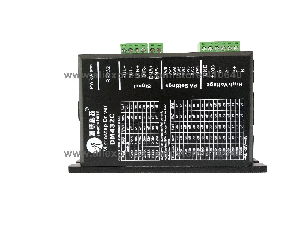 Leadshine Stepper Ổ DM432C-2 Pha Digital Stepper Ổ; Max 40 VDC và 3.2A MIỄN PHÍ VẬN CHUYỂN
