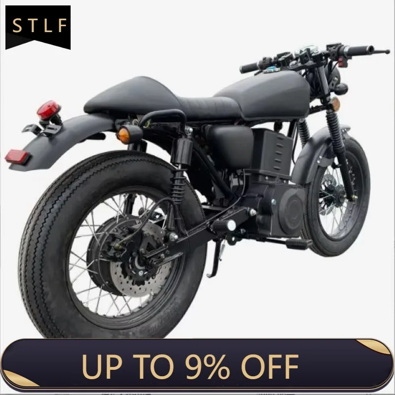 Zuimi Restore Ancient Ways Electric Off Road Scooter Dual Motor High Speed Racing Motorcycle 5000W Dirt Motorbike With Battery C
