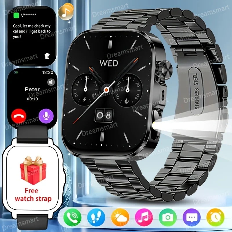 2026 New Full Touch Screen HD Smart Watch, Suitable for Both Men And Women, Casual/Sports Watch
