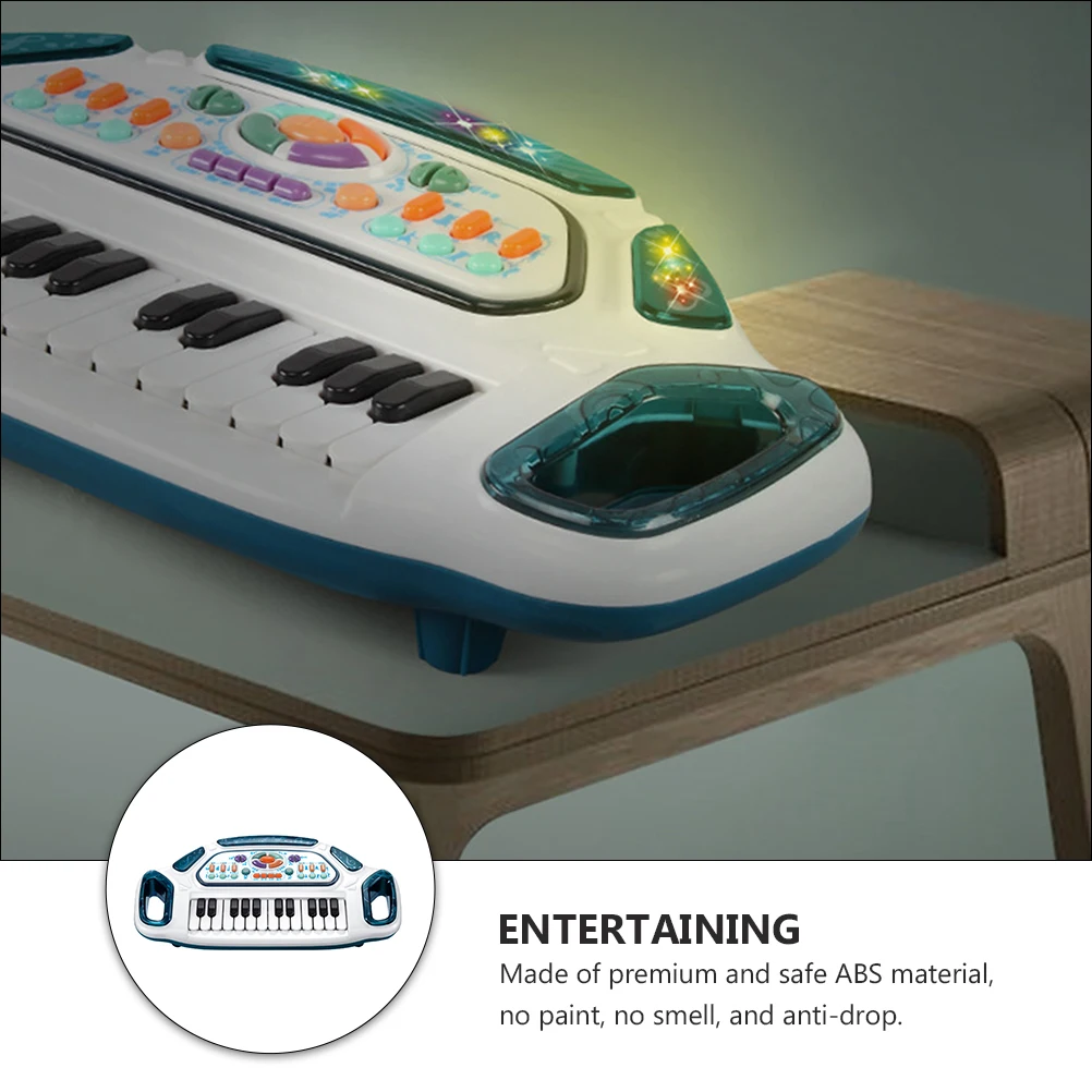 1 Zestaw Dziecięcego Instrumentu Muzycznego Elektryczne Piano Zabawka Wczesna Edukacja Interakcja Rodzic-Dziecko Elektryczne Piano Zabawka