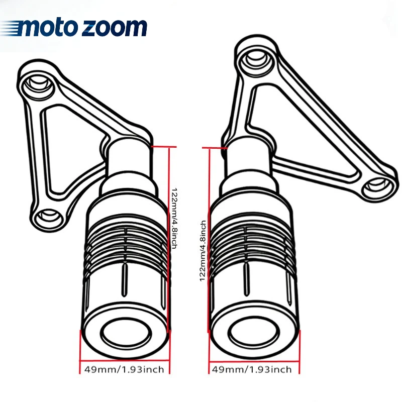 

Frame Sliders Crash Protector For Suzuki GSX-S 1000GT GSXS GSXS1000 1000S katana Accessories Engine Pad Falling Protection