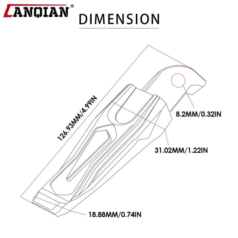For Yamaha TMAX530 TMAX500 XP530 T-MAX 530 DX SX 2012-2019 XP500 TMAX560 2019-2023 Rear Foot Pegs Rests Passenger Footrests