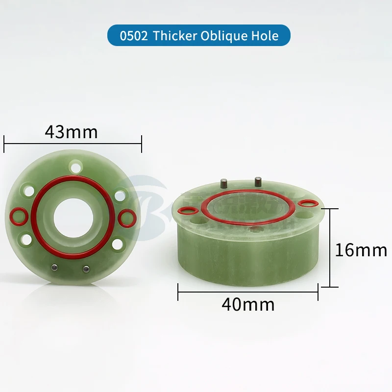 Raymach DNE Insulation Ring Slant Hole Fiber Laser Spare Parts Ceramic Holder 2702/3100 Thicker Style QT90 Copper Rod Lock Nut