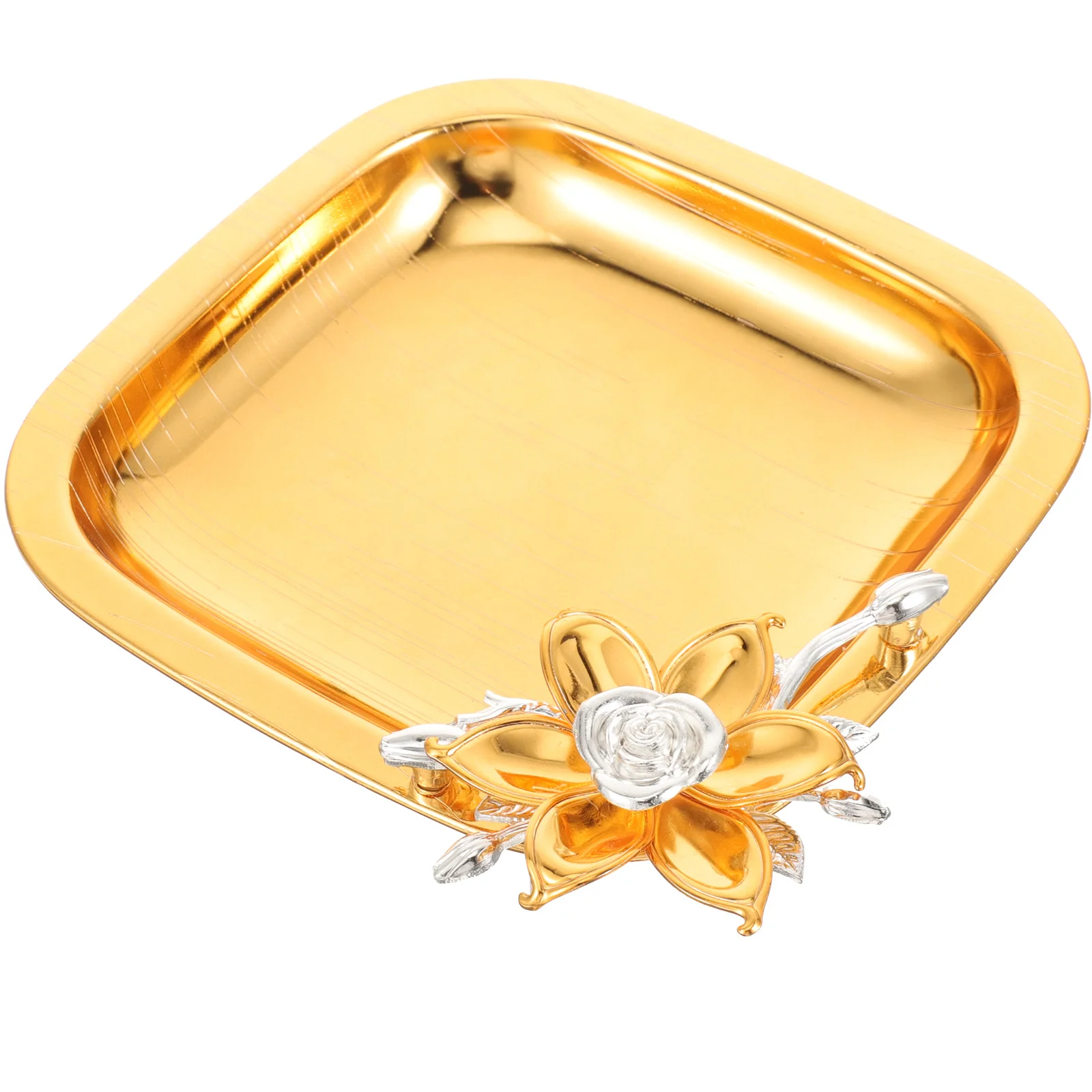 

Lightweight Aluminium Fruit Tray Platter Easy to Clean Storage Holder for Snacks and Dried Fruits Fruit Tray for Party