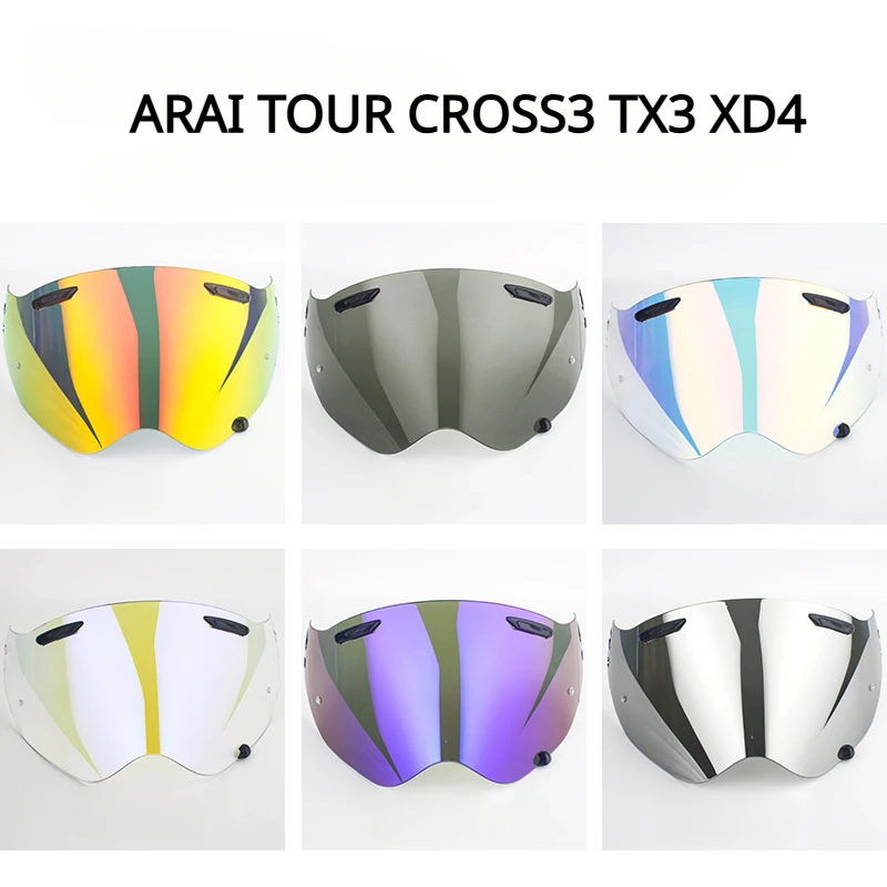 Motorcycle Helmet Replacement Visor, ARAI TOUR CROSS3 TX3 XD4 Storm Hood Lens, Helmet Accessories