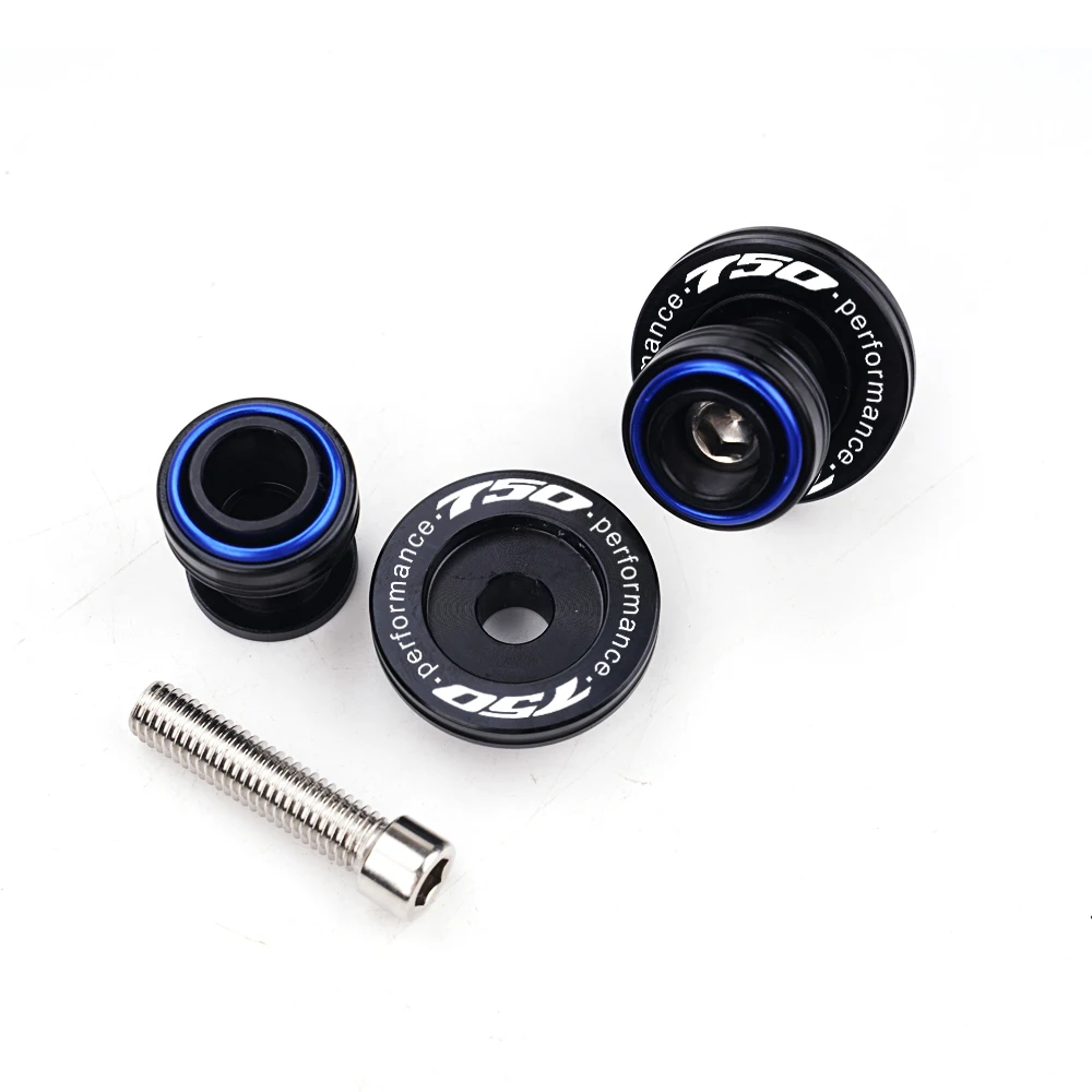 لسوزوكي GSXS GSX-S 750 GSXS750 GSR750 GSXR 750 2008-2024 2025 2026 CNC دراجة نارية Swingarm بكرات المنزلق حامل مسامير الترباس