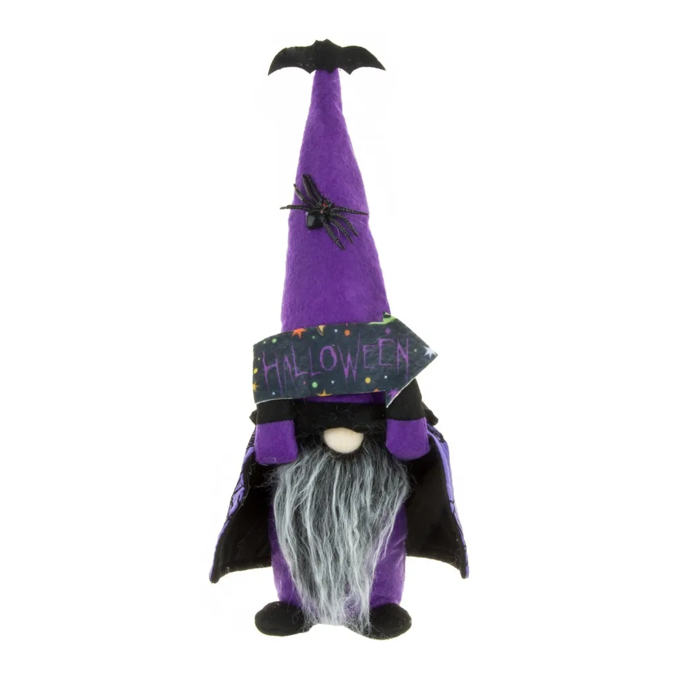 

Funny Cute Halloween Gnomes Doll Cartoon Portable Faceless Doll Exquisite Handmade Dwarf Plush Doll Gift
