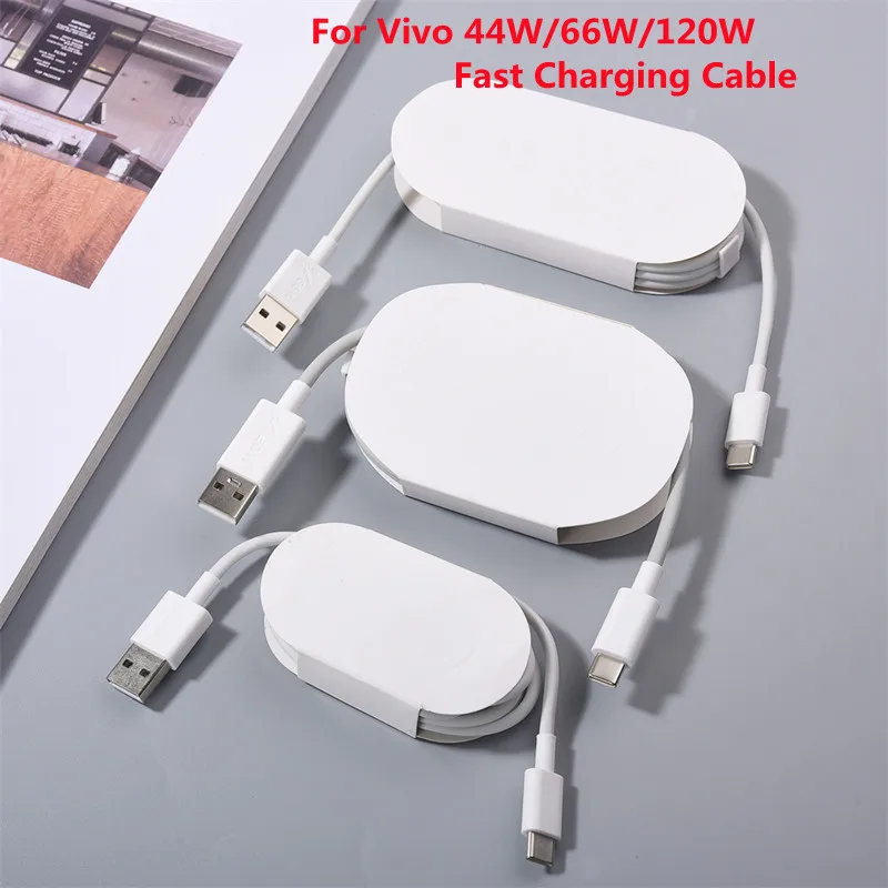 Супервспышка для телефона, 44 Вт, 66 Вт, 120 Вт, 6 А, быстрое зарядное устройство типа C для VIVO iQOO Z3 5, 8, 7, 8Pro, Neo5, кабель для зарядки USB X70, X60, X60t Pro +