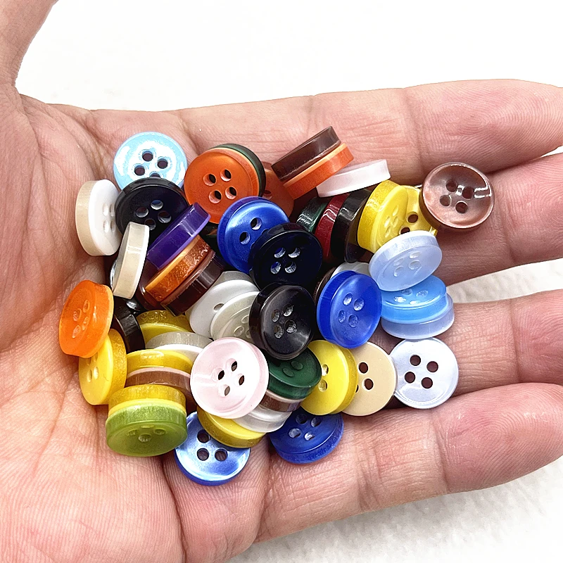 50 قطعة 11.5 مللي متر الراتنج القط العين زر اللؤلؤ السلطانية شكل أربعة العين زر الزفاف الديكور اليدوية الخياطة اكسسوارات