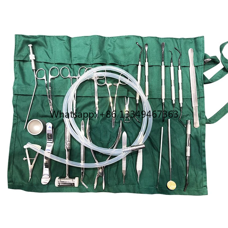 

Manufacturer Surgery Kit Surgical Instruments Set of 26Pcs Fast Shipping