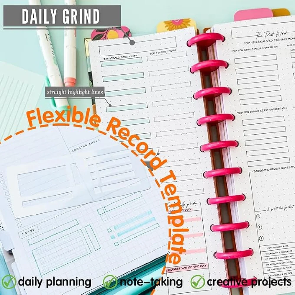 3 قطعة/المجموعة قابلة لإعادة الاستخدام قوالب بلاستيكية الإستنسل DIY بها بنفسك سكرابوكينغ المجلات Checklists صناديق خطوط اليومية الاستنسل لوازم الحرفية