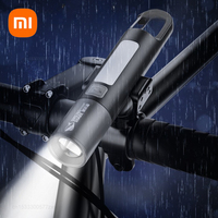 Xiaomi Outdoor Flashlight Portable Strong Lights Variable Focus with Floodlight Side Light Long Range USB Rechargeable LED Light