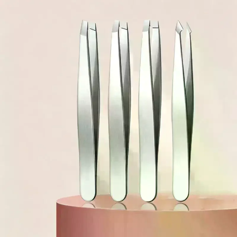 /ACR/High Precision Professional Eyebrow Hair Removal Splinter Tweezers Set For Very Effortless And Relaxed To Remove 4Pcs