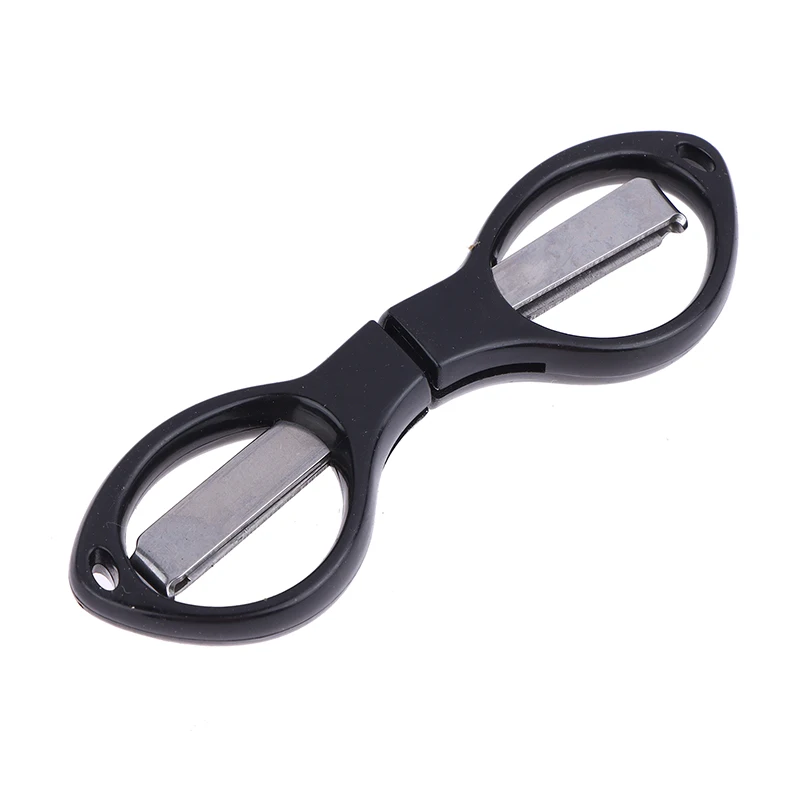 1pc portable folding scissors, mini fishing gear supplies, suitable for outdoor and home use