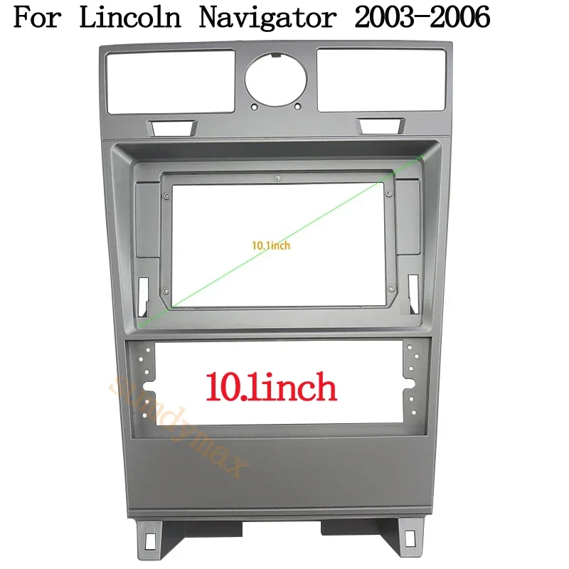 10.1 inch Car Radio Frame For Lincoln Navigator 2003-2006 Android Radio Dashboard Kit Face Plate Fascia Frame