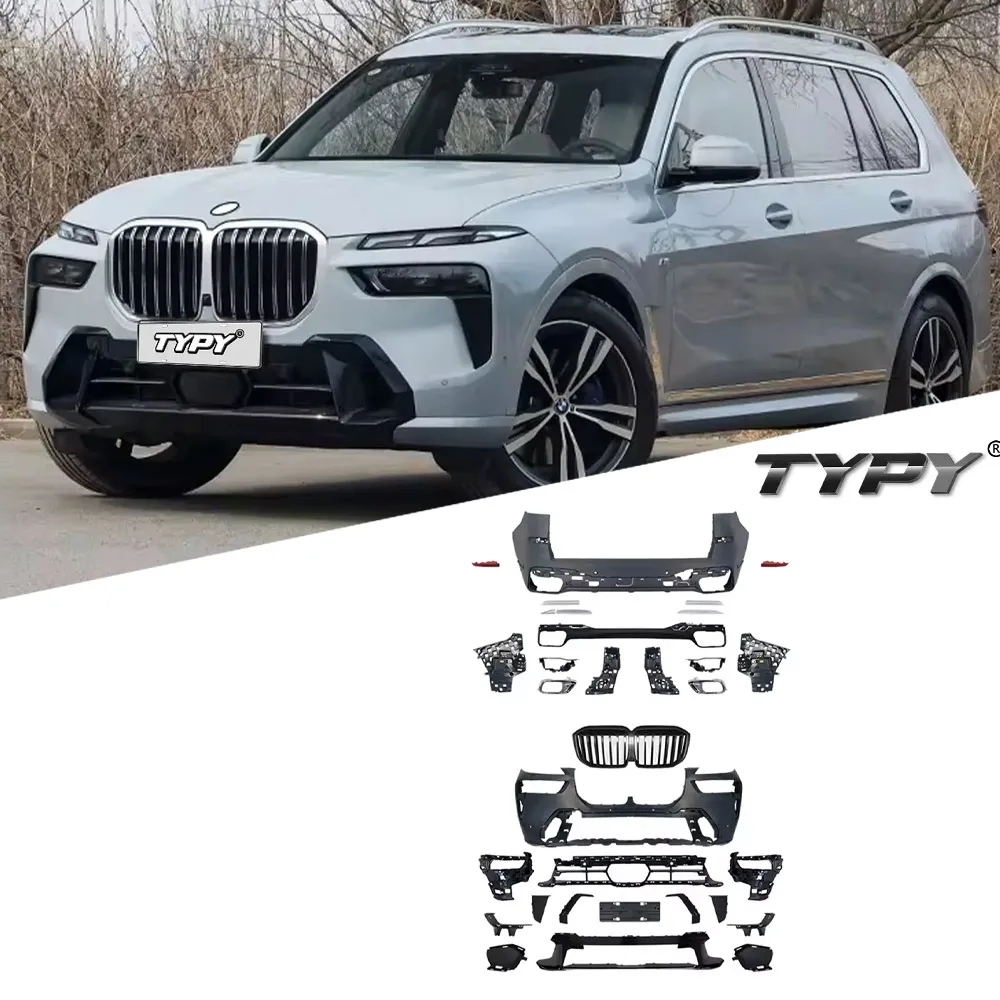 Car Bodykit For BMW X7 2023 X7 Bodykit Upgrade Modified to NEW BMW MT Styling Bodykit Car Accessories