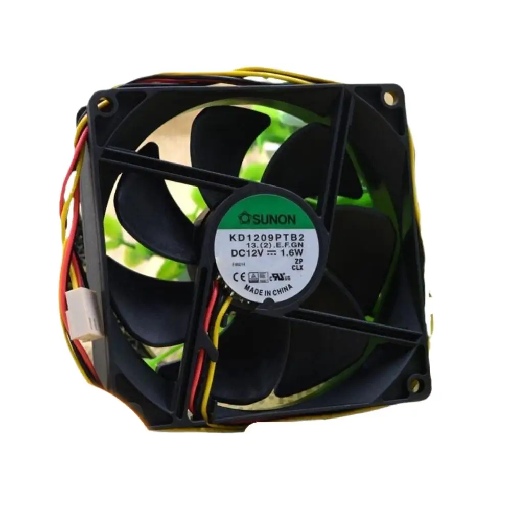 

For SUNON KD1209PTB2 9cm 92mm 12V 1.6W Double Ball Bearing Chassis Cooling Fan 9025 PC, Servers, and Industrial Equipment