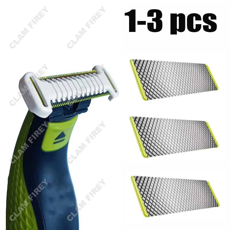 New Shaver Replacement Blades Compatible with One Blade QP2520 QP2630 QP2515 QP6510 QP6520 QP6531 QP2724 Electric Beard Trimmer