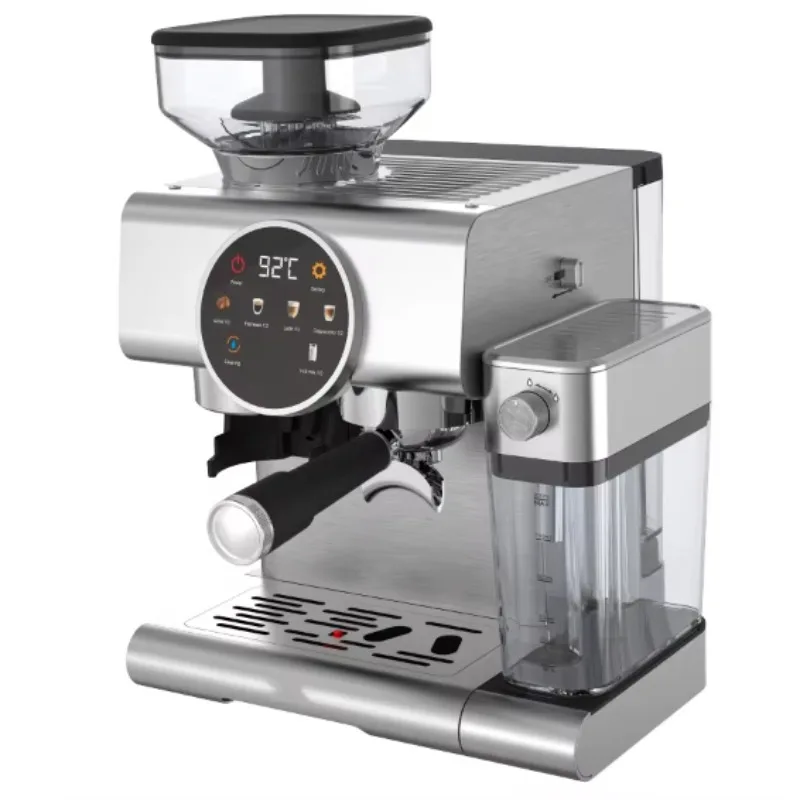 Private Label Intelligent Touch Screen Multifunctional Cappuccino Latte Machine with Customizable Brewing Setting
