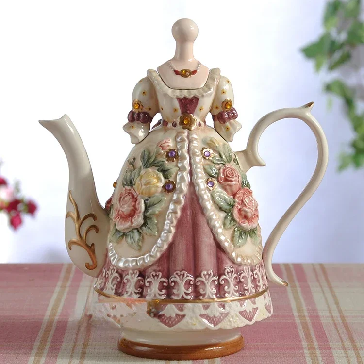 

Ceramic Teapot Coffee Pot Coffee Cup Cup Teaware Set Home Gift