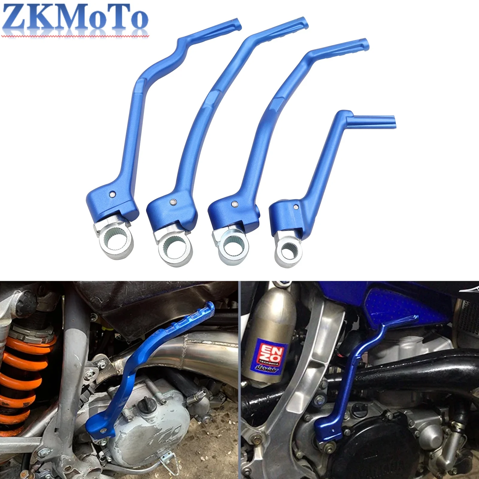 

Motorcycle CNC Forged Kick Starter Lever For Yamaha YZ125 YZ250 YZ250X YZ250F YZ450F YZ250FX YZ450FX WR450F 2002-2023 2022 2021