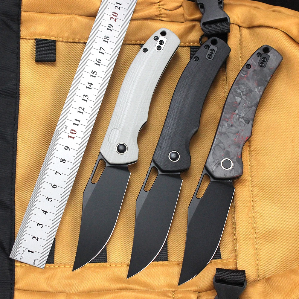 

GT-T0042-1 ﻿ Складной карманный нож, оригинальный стальной 14C28N, военные уличные тактические ножи G10/красный нож из углеродного волокна, инструменты EDC