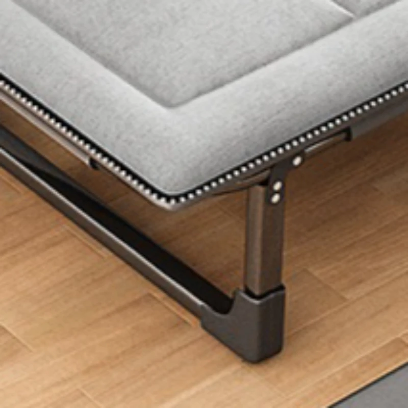 Lettino prendisole con supporto pesante Lettino prendisole dal design ad alta capacità in acciaio Mobili da esterno resistenti e durevoli Letto Pieghevole XY40ZDC