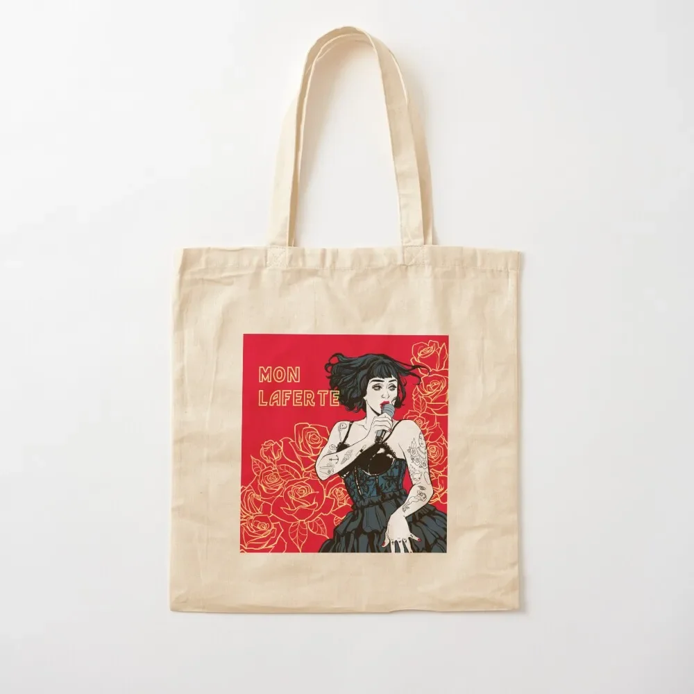 

Mon Laferte Tote Bag bags luxury women cute tote bag Women's shopper bag