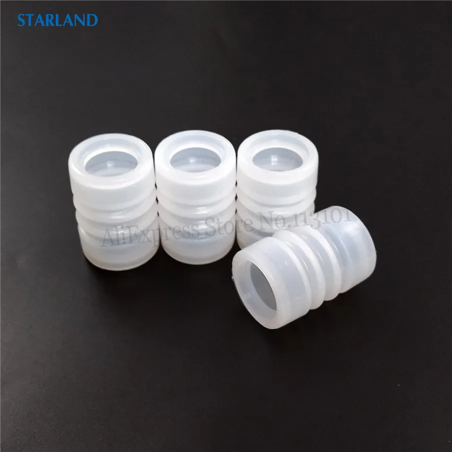 4 In 1 Corrugated Silicone Sealing Tubes Elastic Sleeve Rings Accessories Soft Ice Cream Machines Spare Parts Fittings