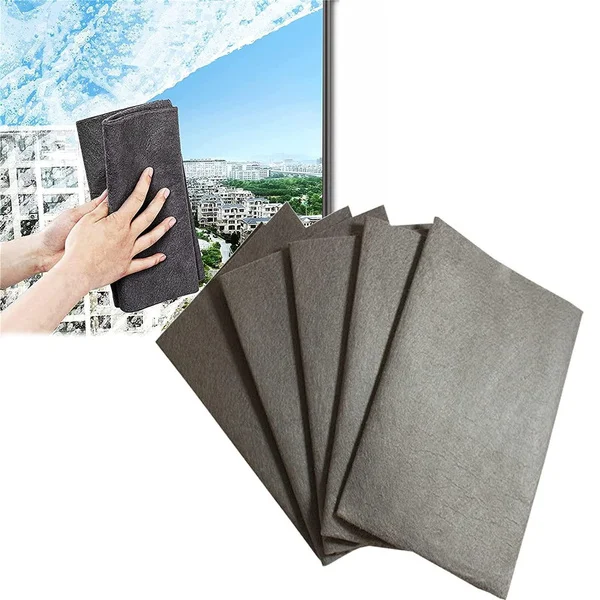 

5pcs Thickened Magic Cleaning Cloth, All-Purpose Microfiber Cleaning Towels, Streak Free Reusable Microfiber Cleaning Rags