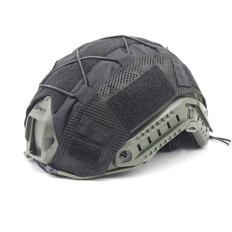 Tactical Camouflage Helmet Cover Combat  Helmet Covers Hunting Wargame Helmets Accessories Cover Cloth for FAST PJ / MH  Helmet