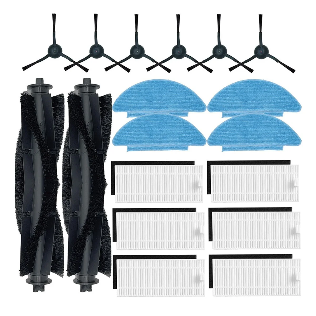 L9000용 스위퍼 필터 교체 부품, SL60D 로봇 진공 청소기 액세서리용