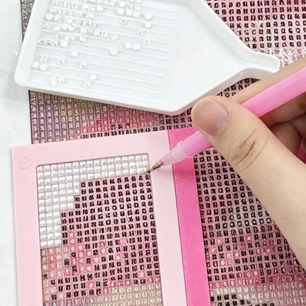 Rhinestone Art Positioning Tool Rhinestone Art Positioning Ruler 2pcs Rhinestone Art Positioning Frame Set Diamond for Diy