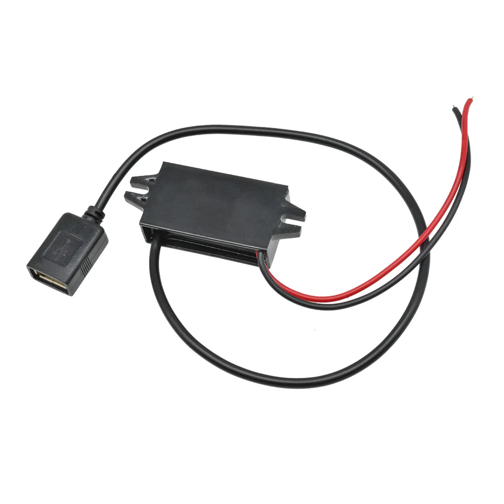 DC-DC DC 12V auf 5V 3A 15W Step-Down Buck-Wandler-Modul, USB-Typ-A-Buchse, Konverter für Auto – Detail 8