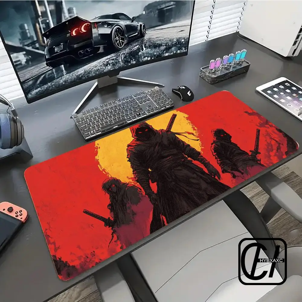 

Skeleton Death Scythe Mouse Pad Large Rubber Anti-slip PC Desk Accessories for Office and Gamer Keyboard Mats Decor Mat XAXC