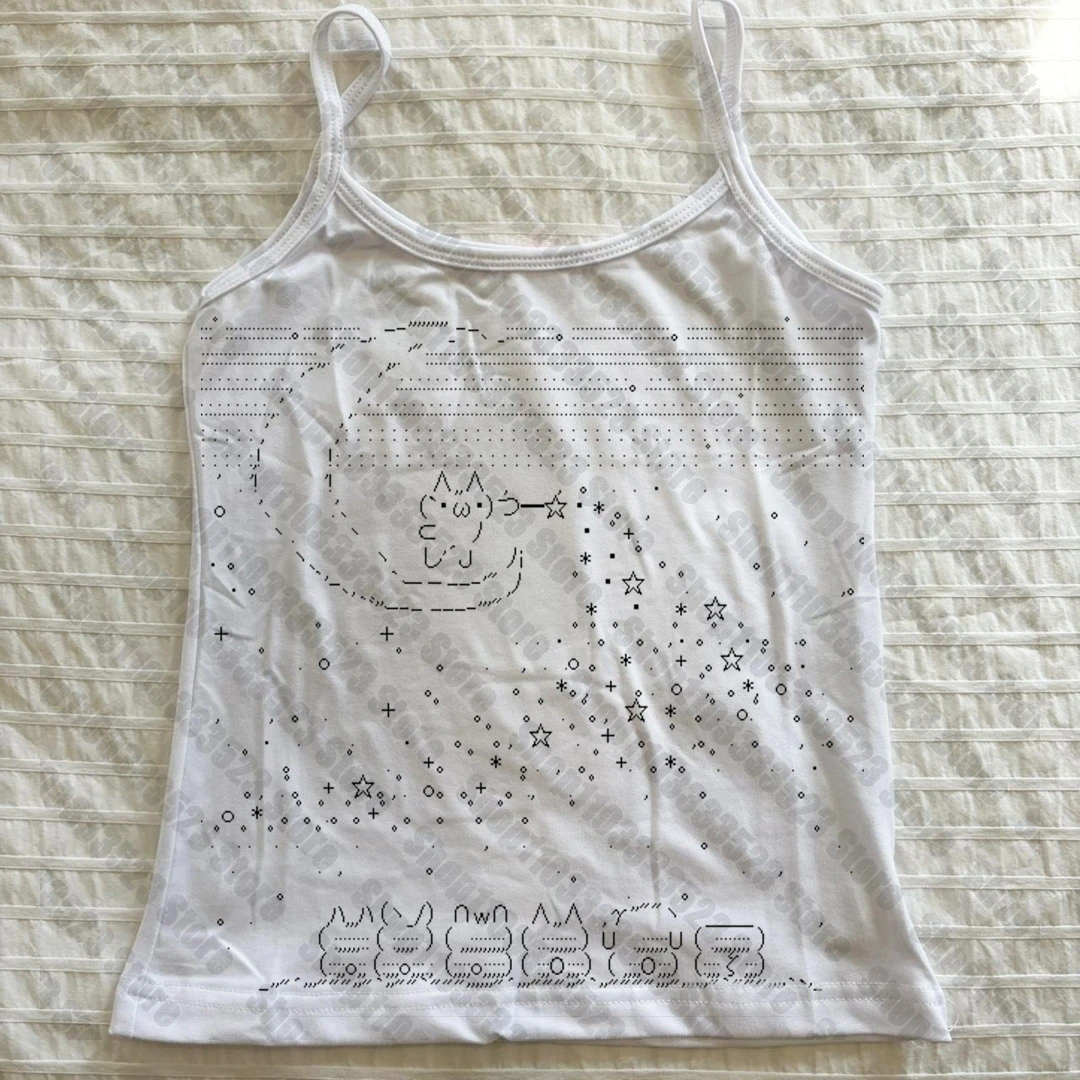Anni '90 Punk Sexy Streetwear Gotico Gilet sottile Vintage Kawaii Graphic Baby Tank Estetico Y2k Donna Estate Casual Crop Top Anni 2000