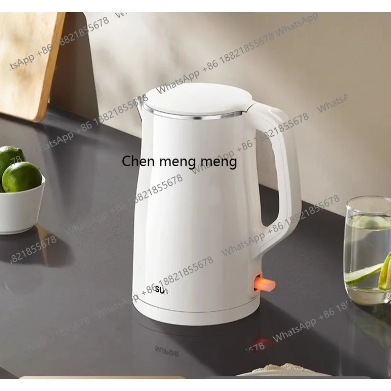 

Electric kettle 1.5L anti-scalding 316L stainless steel intelligent boiling water teapot SW-15T108A