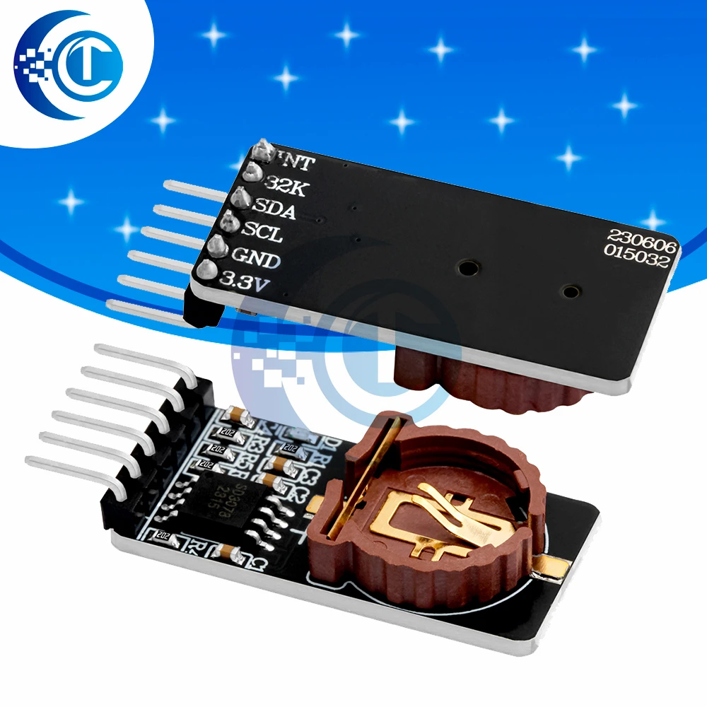 SD3078 High Precision RTC Real Time Clock Module, Stable Reliable Clock Board for Arduino & Embedded MCU Projects
