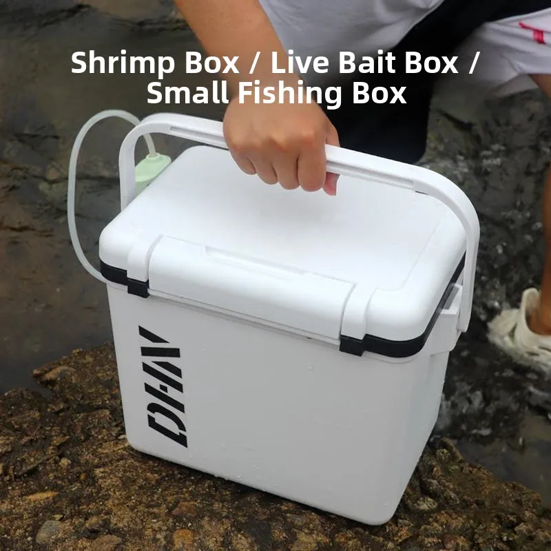 portable-lightweight-fishing-oxygenator-cooler-box-bait-tank-sea-fishing-gear-thermal-insulation-aquatic-shrimp-oxygenation