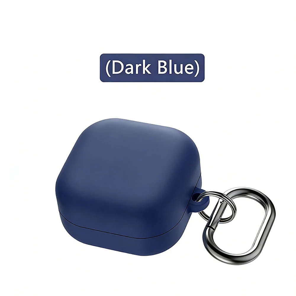 Kopfhörerhülle mit Haken für Samsung Galaxy Buds 4 Pro Buds4, kabellose Ladehülle aus Silikon, Kopfhörerabdeckung Buds 4Pro 2026 Funda