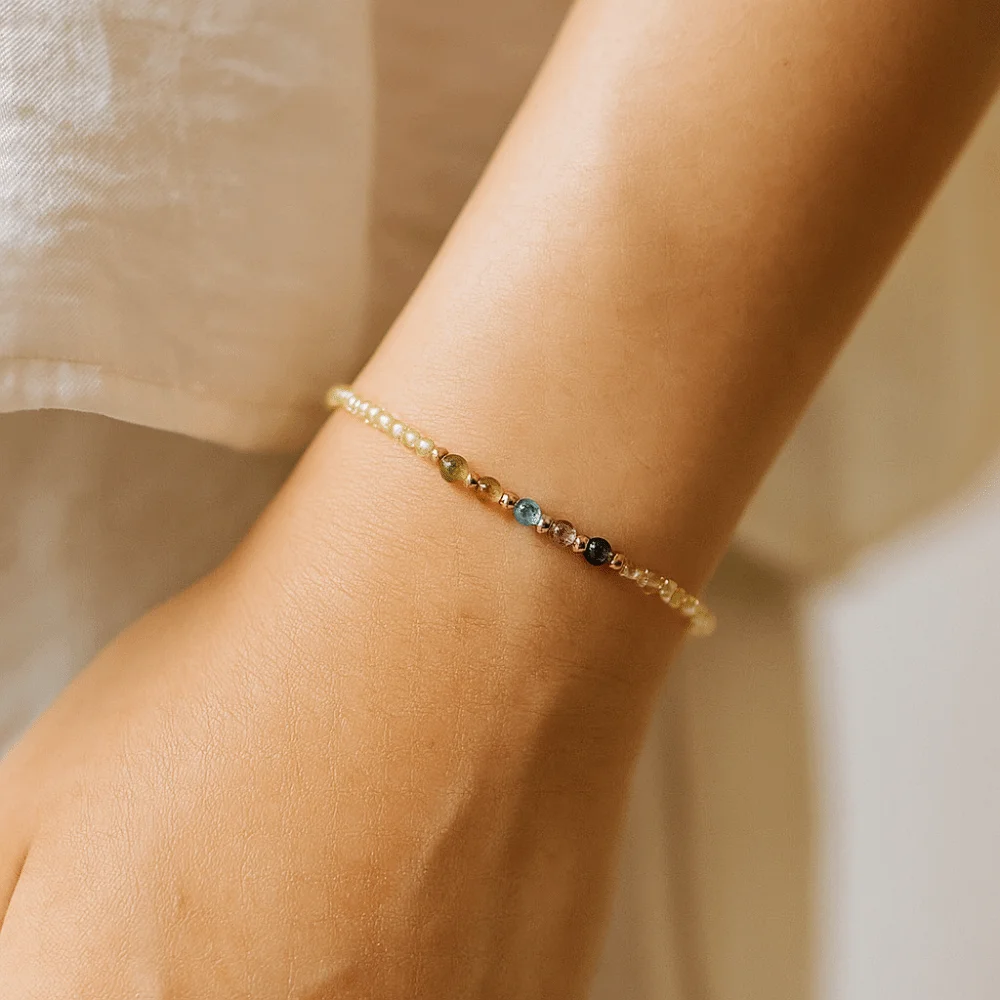 مجوهرات الثروة جذب سوار الخرز مقاوم للماء سوار سيترين محظوظ الراقية فريدة من نوعها سيترين الحصول على الإسورة الغنية