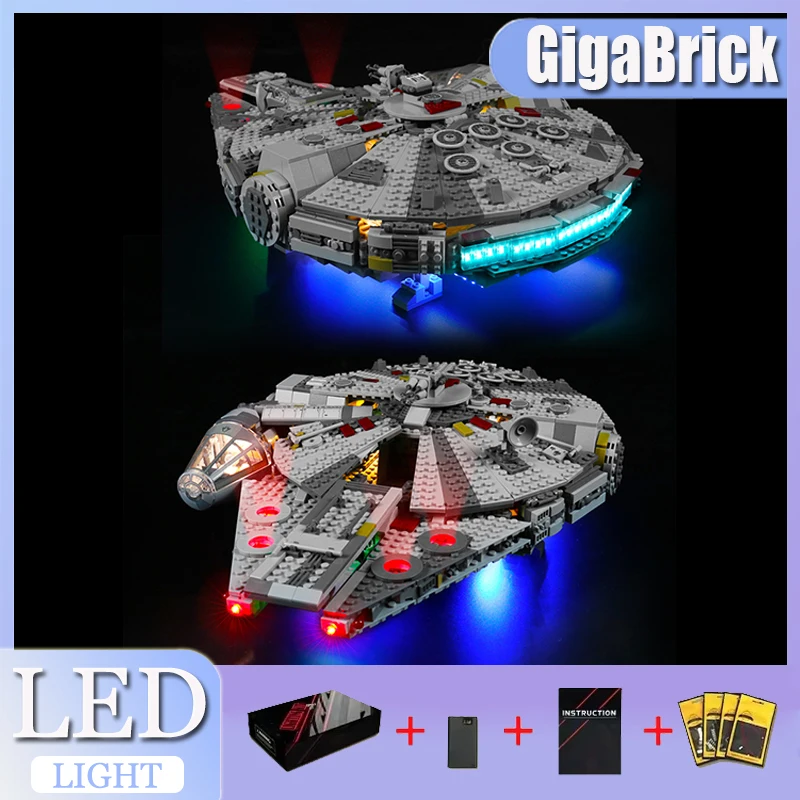

Universal Lighting Kit for Lego 75257 (Only Led Light,Without Blocks Model) Flexible & Bright Lighting Solution