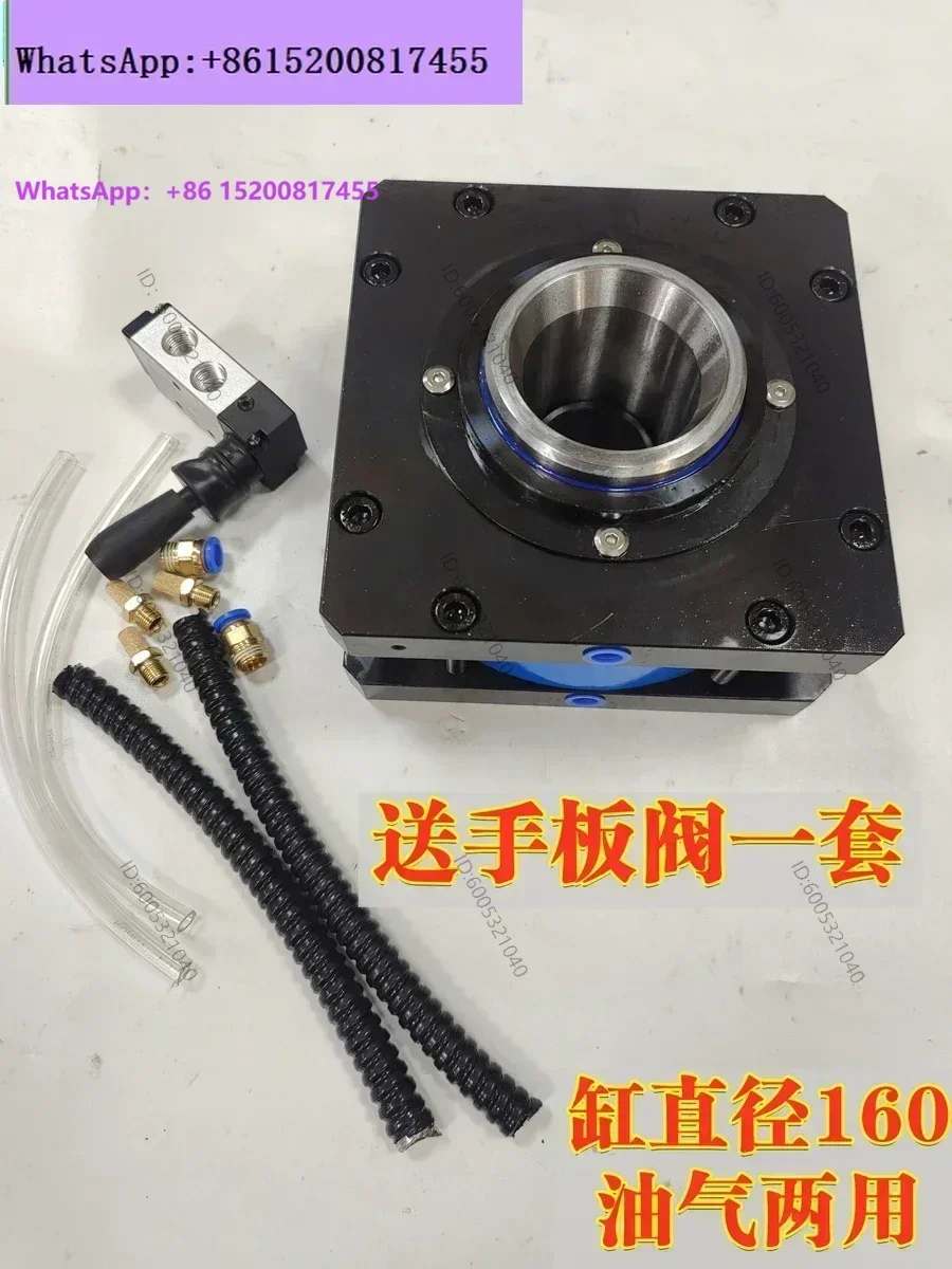 Bore 160 Quick Clamp Seat, Hydraulic, Pneumatic, 40 Collets, Drilling,  and Milling, Clamp Hydraulic Station