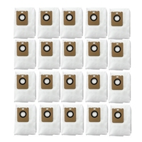 20Pcs Dust Bags for Xiaomi Dreame Bot D10 Plus RLS3D Vacuum Cleaner Garbage Dust Bag Replacement Spare Parts