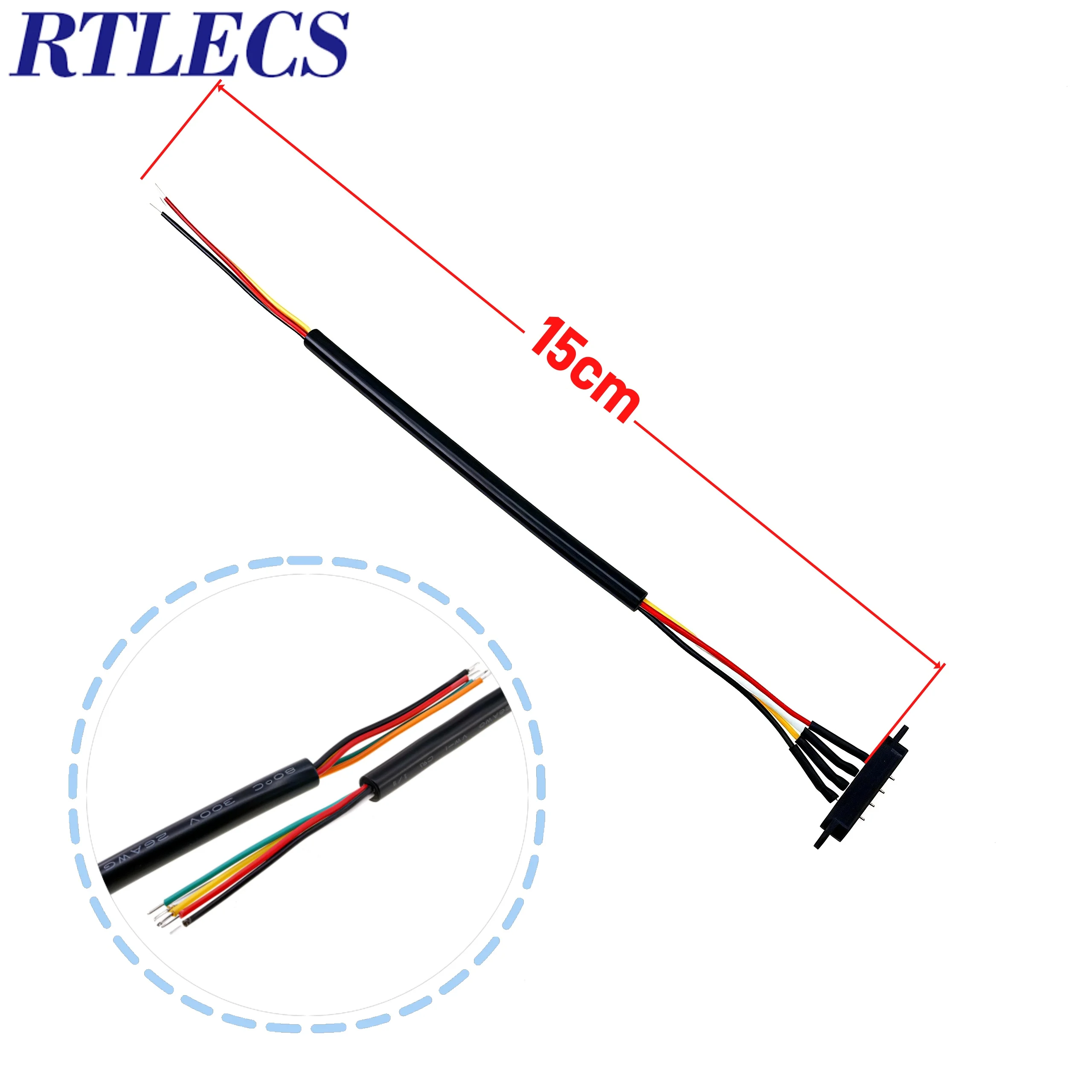 1/3/5 Paar federbelastete männlich weiblich 2,54 mm Rastermaß 2P 3 4 5 6 7 8 9 Pole Durchgangslöcher PCB BTB Stecker 2A DC magnetischer Pogo Pin – Detail 6