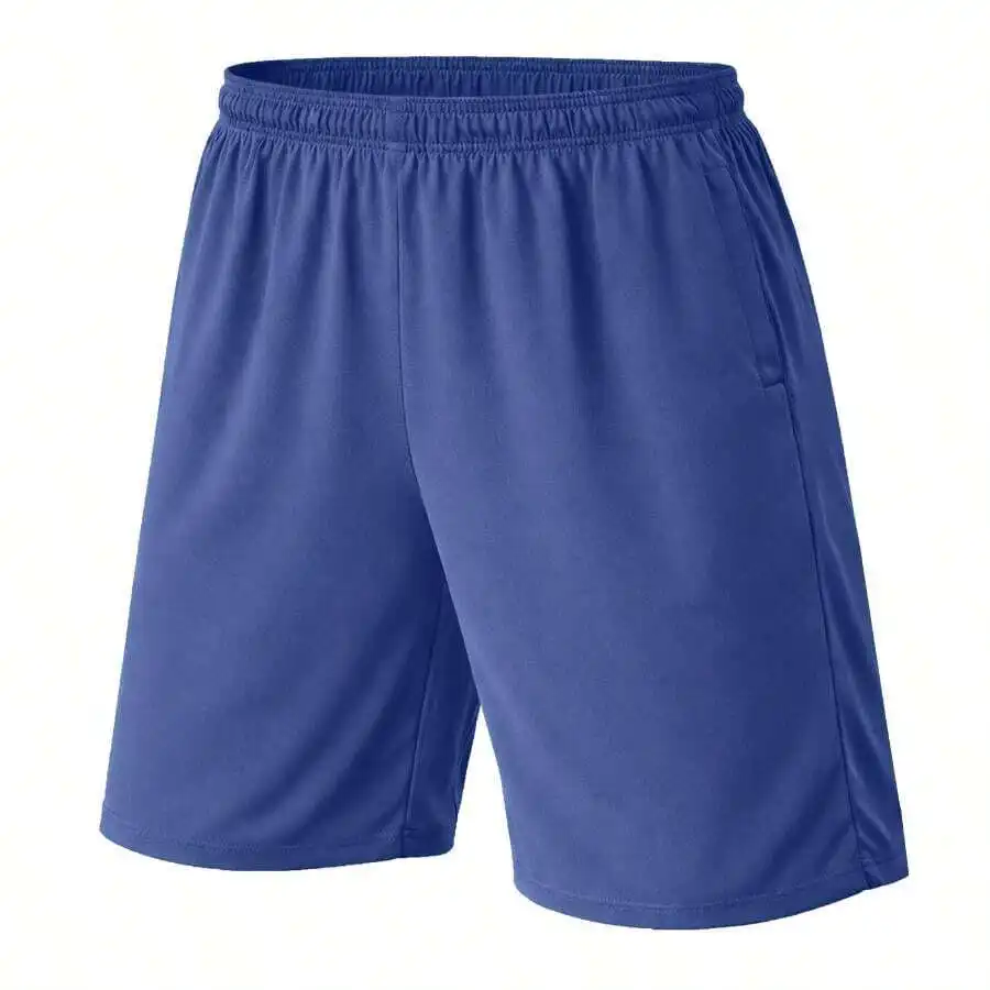 

Mens Polyester Lounge Shorts With Elastic Waist And Side Pockets