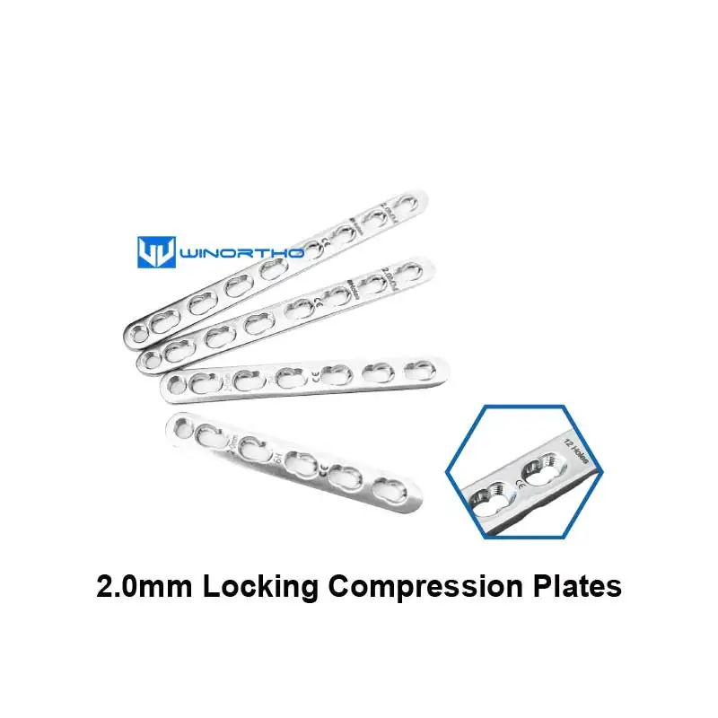 

2.0mm LCP locking compression plates AO synthes Veterinary Instrument equipments animal orthopedic surgical tplo vet tool pet