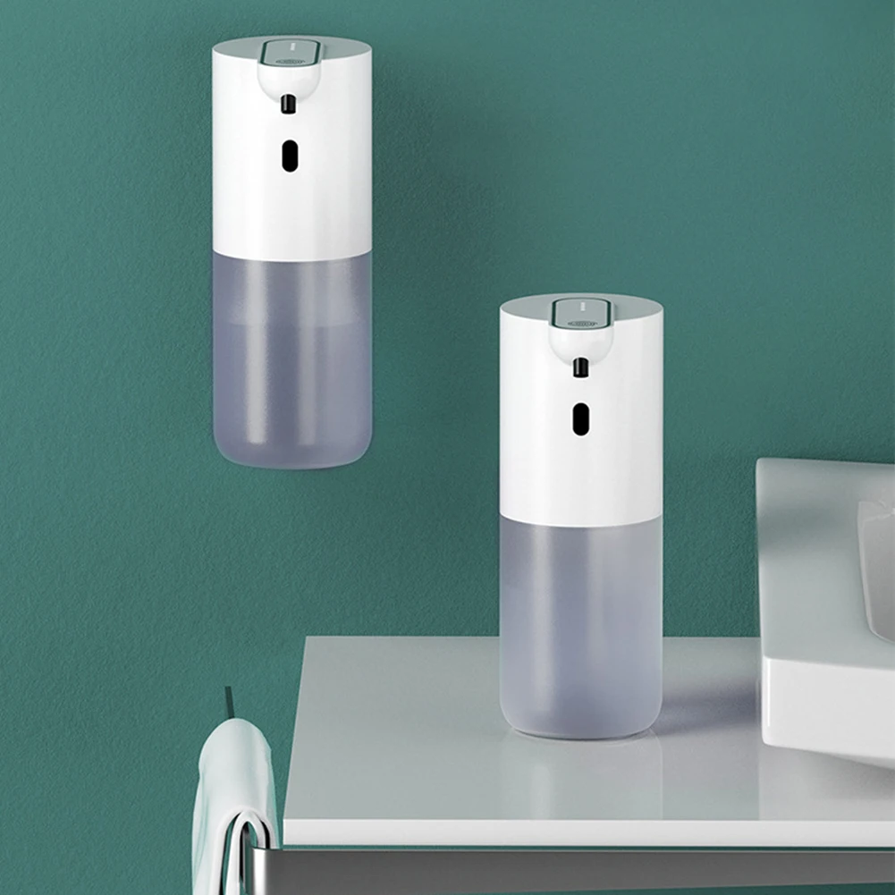 White Touchless Foaming Dispenser Automatic Touchless Foam Dispenser Touchless Soap Four-speed Foam Dispenser IPX5 Waterproof